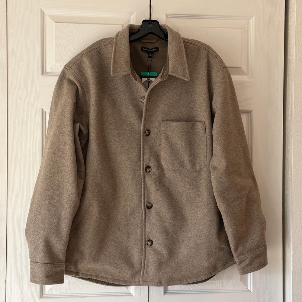 Banana Republic Men's Heritage Shirt Jacket, XL - Picture 3 of 4